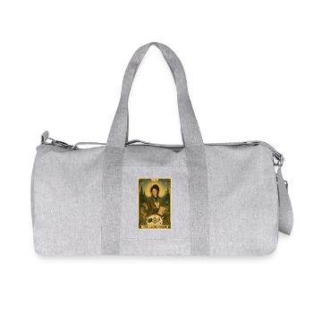 Cache Finder | Outdoor Treasure Hunt Tarot - Recycled Canvas Sports Bag by Stanley/Stella - heather grey - Front