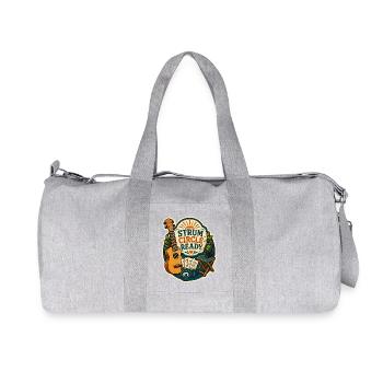 CERCLE DE GRATTAGE PRÊT - Sac de sport en toile recyclée Stanley/Stella - gris chiné - Devant