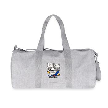 Enseignant pour apprenants tout au long de la vie : Enseignant de rentrée à l’école C - Sac de sport en toile recyclée Stanley/Stella - gris chiné - Devant