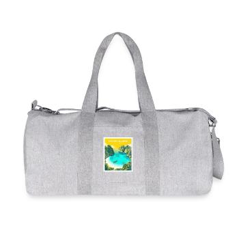 Phi Phi Island, Thailand - Recycled Canvas Sports Bag by Stanley/Stella - heather grey - Front