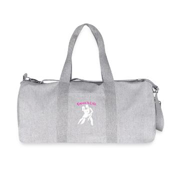 Tänzerin - Recycelte Canvas-Sporttasche von Stanley/Stella - Grau meliert - Vorne