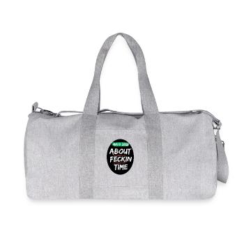Mayo 2026 About Time - Recycled Canvas Sports Bag by Stanley/Stella - heather grey - Front