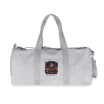 Chantier naval de Floki depuis 793 après J.-C. - Sac de sport en toile recyclée Stanley/Stella - gris chiné - Devant