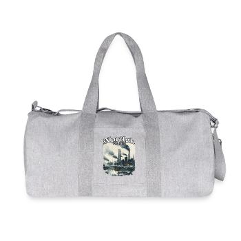 Norilsk Industrie Est 1935 - Recycled Canvas Sports Bag by Stanley/Stella - heather grey - Front