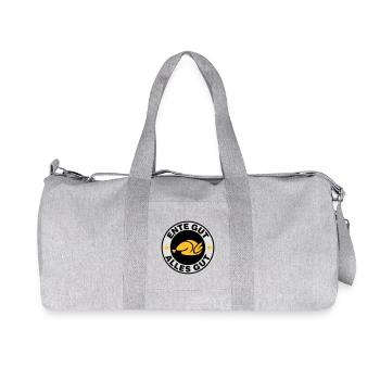 Ente gut alles gut - Recycelte Canvas-Sporttasche von Stanley/Stella - Grau meliert - Vorne