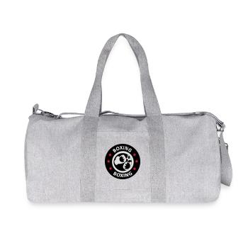 Boxing - Recycelte Canvas-Sporttasche von Stanley/Stella - Grau meliert - Vorne
