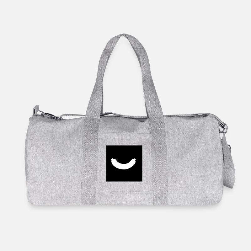 Wurst - Recycelte Canvas-Sporttasche von Stanley/Stella - Grau meliert