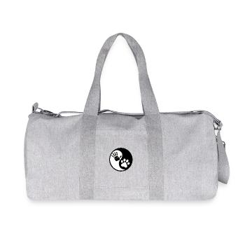 Empreintes - Sac de sport en toile recyclée Stanley/Stella - gris chiné - Devant
