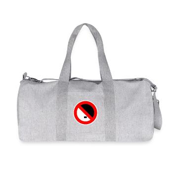 To the right - Recycled Canvas Sports Bag by Stanley/Stella - heather grey - Front