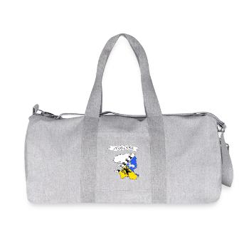 Finistère - Sac de sport en toile recyclée Stanley/Stella - gris chiné - Devant