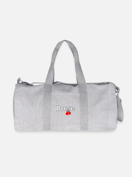 Boxe - Sac de sport en toile recyclée Stanley/Stella - gris chiné