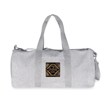 NO CHRISTMAS GIFTS THIS YEAR - FUNNY QUOTE - Recycled Canvas Sports Bag by Stanley/Stella - heather grey - Front