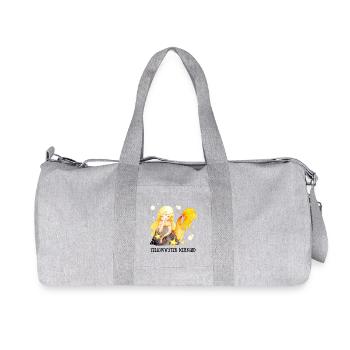 Yellow-Water Mermaid - Recycelte Canvas-Sporttasche von Stanley/Stella - Grau meliert - Vorne