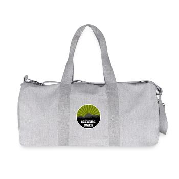Schwarzwald Retro Skyline - Recycelte Canvas-Sporttasche von Stanley/Stella - Grau meliert - Vorne