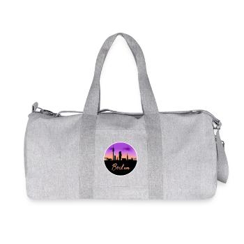 Bochum Fine Skyline - Sac de sport en toile recyclée Stanley/Stella - gris chiné - Devant