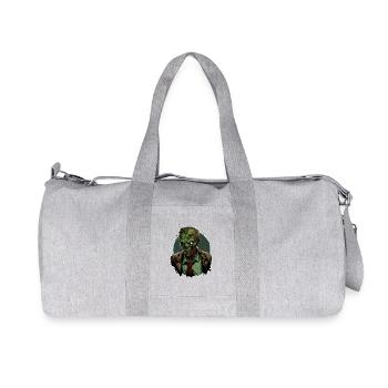 Zombie 04 - Sac de sport en toile recyclée Stanley/Stella - gris chiné - Devant