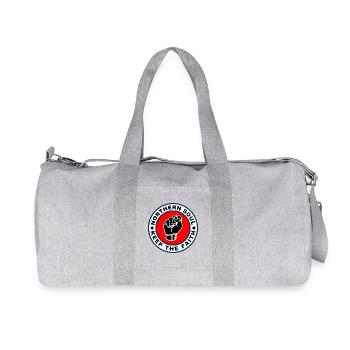 60s Style Northern Soul Keep The Faith Mod - Recycled Canvas Sports Bag by Stanley/Stella - heather grey - Front