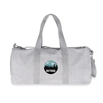 Baltic Sea Blue Hour Skyline - Recycled Canvas Sports Bag by Stanley/Stella - heather grey - Front