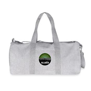 Ligne d’horizon originale de l’Allgäu - Sac de sport en toile recyclée Stanley/Stella - gris chiné - Devant