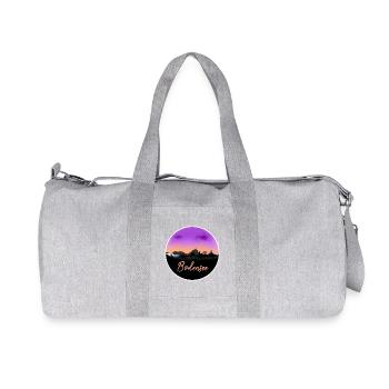 Lake Constance Fineline Skyline - Recycled Canvas Sports Bag by Stanley/Stella - heather grey - Front