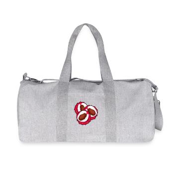 LYCHEE LYCHEE FRUITS - FRUIT FOOD - Recycled Canvas Sports Bag by Stanley/Stella - heather grey - Front