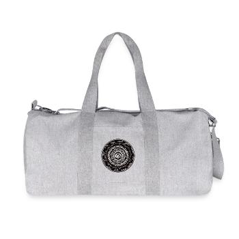 Long COVID - back to life - Recycled Canvas Sports Bag by Stanley/Stella - heather grey - Front