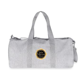 Gute Besserung Oma - Recycelte Canvas-Sporttasche von Stanley/Stella - Grau meliert - Vorne