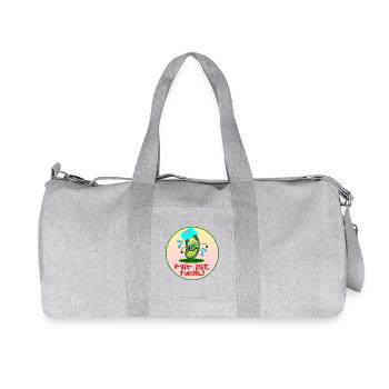 Hitze Sommer - Recycelte Canvas-Sporttasche von Stanley/Stella - Grau meliert - Vorne