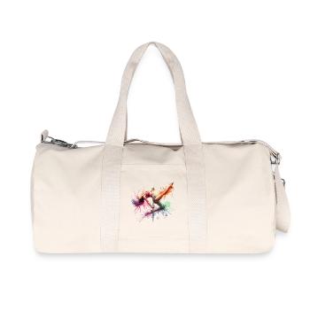 Pole Dance Couleurs Dynamiques Pole Dance Cadeau - Sac de sport en toile recyclée Stanley/Stella - blanc naturel - Devant