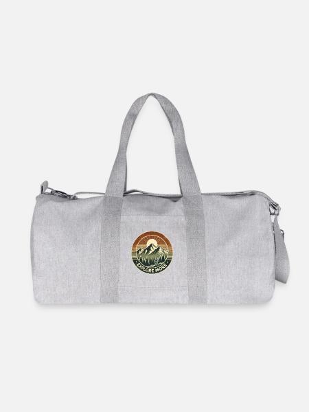 En savoir plus - Sac de sport en toile recyclée Stanley/Stella - gris chiné