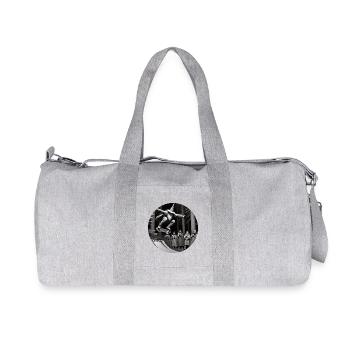 Crazy Wizard Skateboard - Recycled Canvas Sports Bag by Stanley/Stella - heather grey - Front