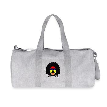Mr. Curly - Recycled Canvas Sports Bag by Stanley/Stella - heather grey - Front