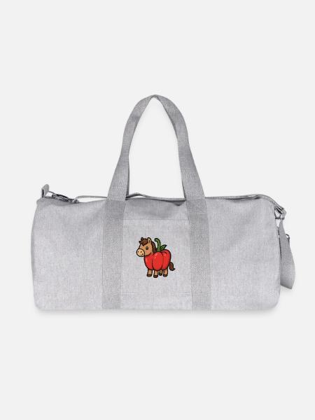 Pepper-Pony - Recycelte Canvas-Sporttasche von Stanley/Stella - Grau meliert