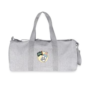 BÉBÉ 2026 BOUTEILLE SOCCER - Sac de sport en toile recyclée Stanley/Stella - gris chiné - Devant