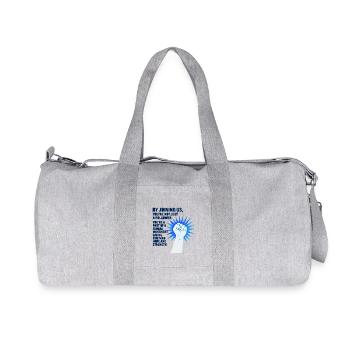 Tibetan Movement of Strength and Hope 2 - Recycled Canvas Sports Bag by Stanley/Stella - heather grey - Front