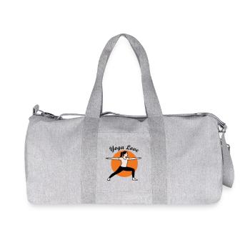 Yoga - Sac de sport en toile recyclée Stanley/Stella - gris chiné - Devant