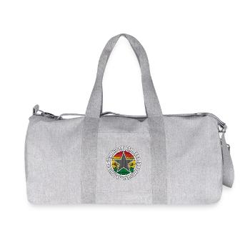 Blessings of Jah Roots Reggae Star - Recycled Canvas Sports Bag by Stanley/Stella - heather grey - Front