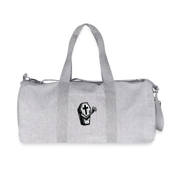 Pierre tombale Kreuzhand - Sac de sport en toile recyclée Stanley/Stella - gris chiné - Devant