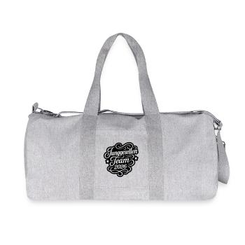 Bachelor Team 2026 Jga - Recycled Canvas Sports Bag by Stanley/Stella - heather grey - Front