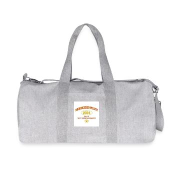 Tshirt politique humoristique Merz - Sac de sport en toile recyclée Stanley/Stella - gris chiné - Devant