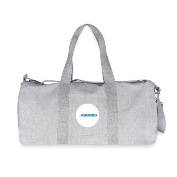 Blue Light Blood – Pride, Team Spirit and Passion - Recycled Canvas Sports Bag by Stanley/Stella - heather grey - Front