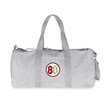 Eighties 80s Roller Skates - Recycled Canvas Sports Bag by Stanley/Stella - heather grey - Front
