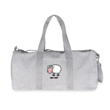 Unschaf - Recycelte Canvas-Sporttasche von Stanley/Stella - Grau meliert - Vorne