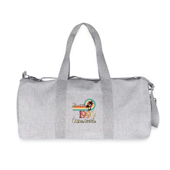 January 1990 – Retro Limited Edition - Recycled Canvas Sports Bag by Stanley/Stella - heather grey - Front