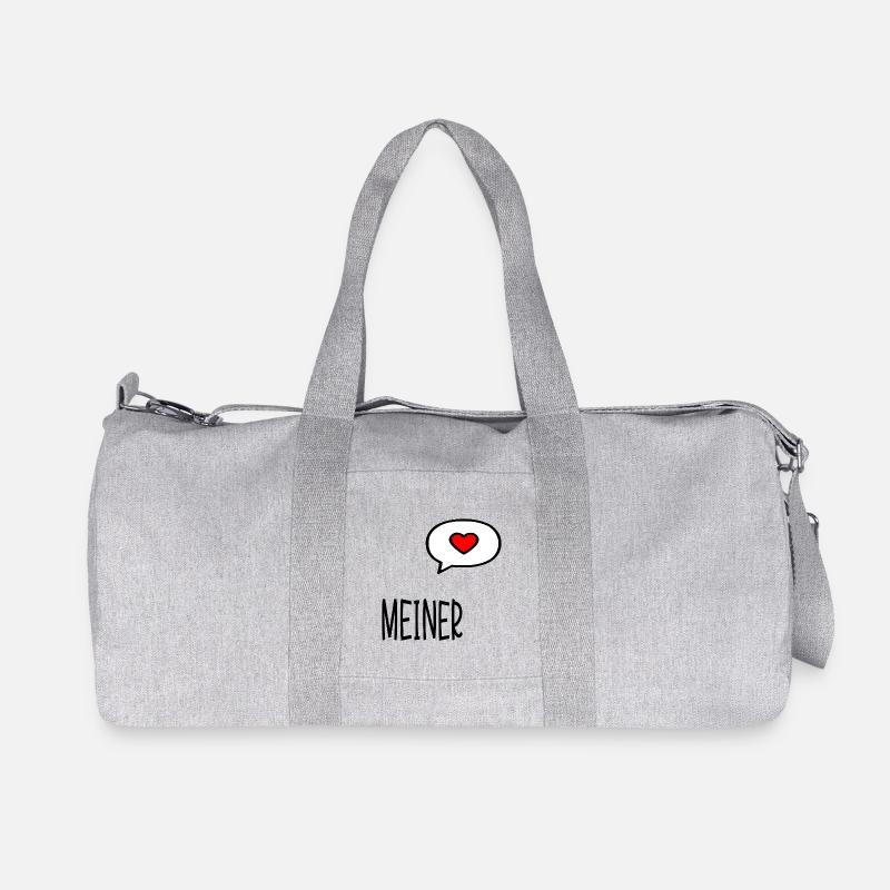 Relation de la Saint-Valentin à moi - Sac de sport en toile recyclée Stanley/Stella - gris chiné