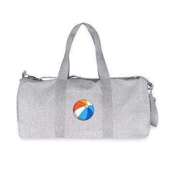 Beach ball - Recycled Canvas Sports Bag by Stanley/Stella - heather grey - Front