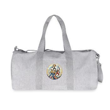 Vainqueur de la Coupe de la compétition sportive par équipe Victoire - Sac de sport en toile recyclée Stanley/Stella - gris chiné - Devant