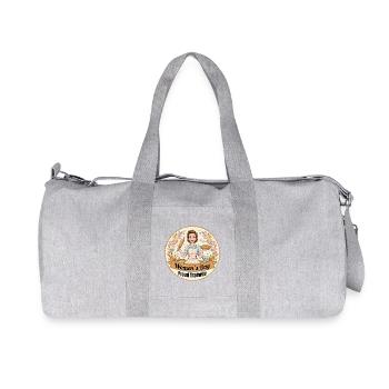 Journée des femmes Tradwife Femme Femme Vintage - Sac de sport en toile recyclée Stanley/Stella - gris chiné - Devant