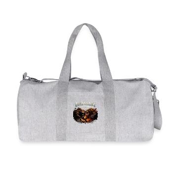 Bull Market State of Mind – Bulle vs. Bär Design - Sac de sport en toile recyclée Stanley/Stella - gris chiné - Devant