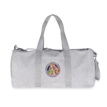 Zodiac Sign Sternzeichen Waage Libra Geschenk - Recycelte Canvas-Sporttasche von Stanley/Stella - Grau meliert - Vorne